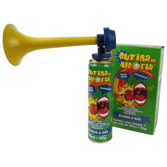 Buzina da Alegria a Gás 215ML/120G