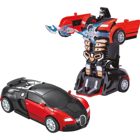 Carrinho Esportivo 2 Em 1 Vermelho