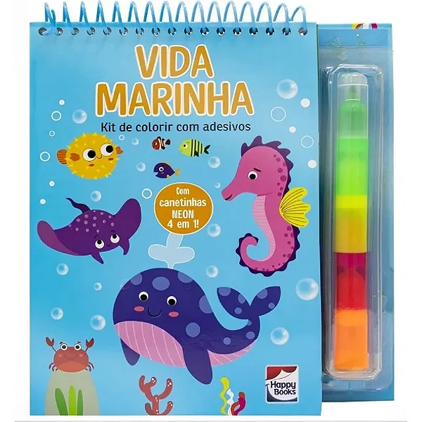 Livrinho 04 Em 01 Vida Marinha