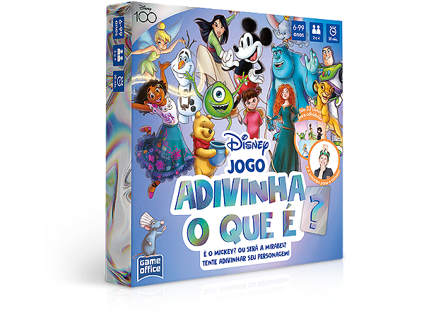 Jogo Disney 100 anos Adivinha o Que é?