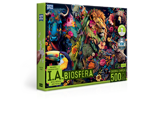 Quebra-Cabeça IA Biosfera 500 Peças