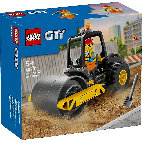 Lego City Rolo Compressor De Construção