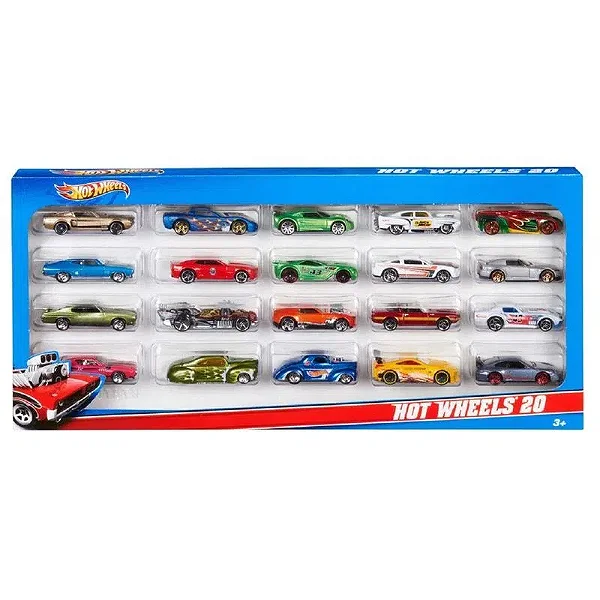 Carrinhos Hot Wheels Pacote Com 20 Carrinhos Sortidos