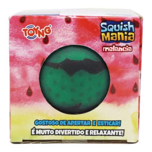 Bola de Borracha Squish Mania Melancia