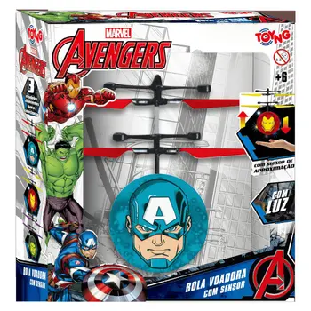 Bolinha Voadora Com Sensor de Mão Avengers Sortidos