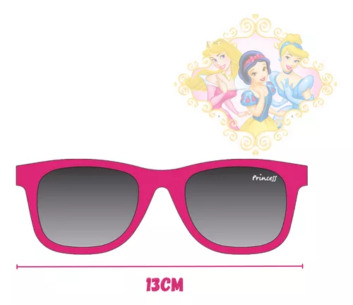 Óculos de Sol Infantil Princesas Disney Rosa