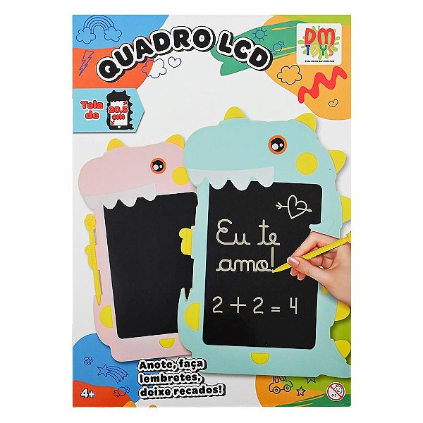 Quadro LCD Dinossauro Sortidos