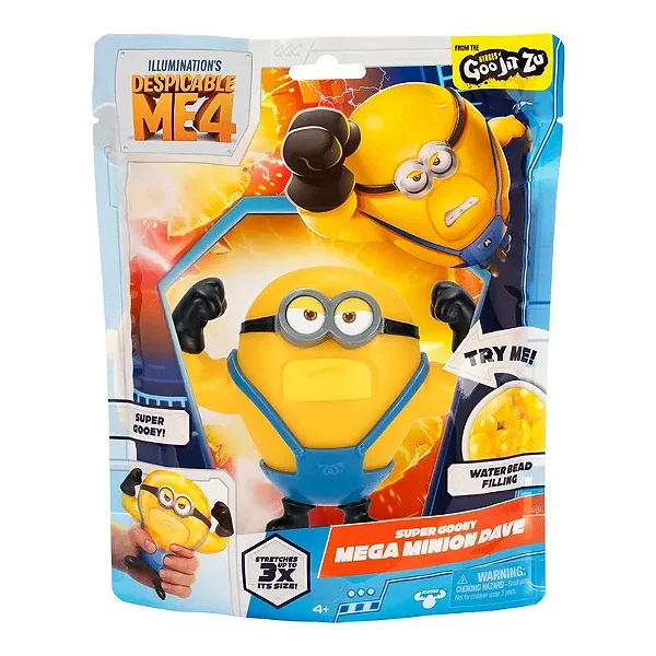 Mega Minion Heroes Of Goo Jit Zu Meu Malvado Favorito 04 Sortidos