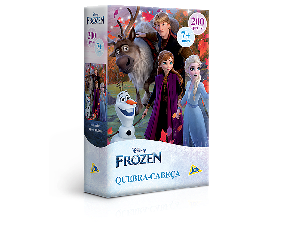 Quebra-Cabeça Frozen 200 Peças