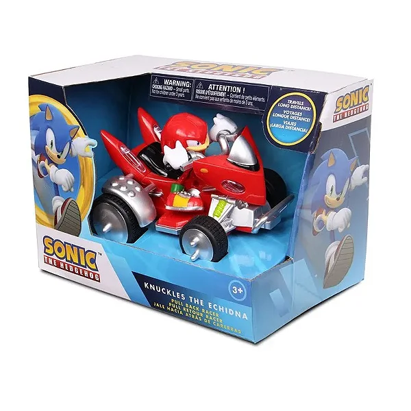 Carrinho Knuckles Pull Back Racer