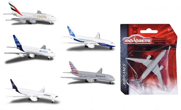 Majorette Serie Airplane 1/64 Sortidos