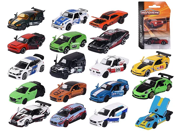 Carrinho  colecionável Majorette Racing Cars escala 1/64 Sortidos