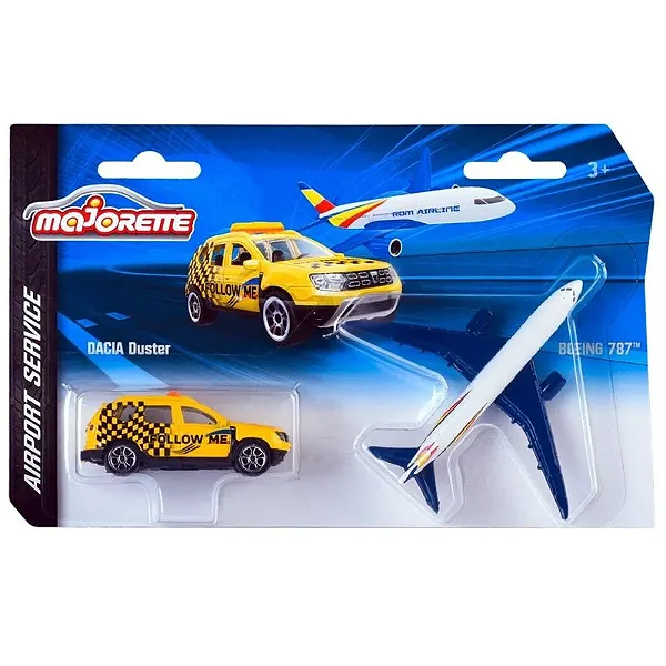 Majorette Set Dacia Duster Airport 1/64