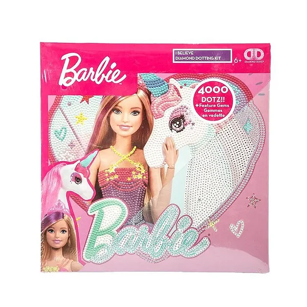 Barbie Diamond Dotz Box I Believe 4000 Dotz