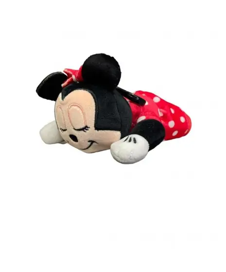 Pelúcia Disney Minnie Clip On Dormindo 12CM