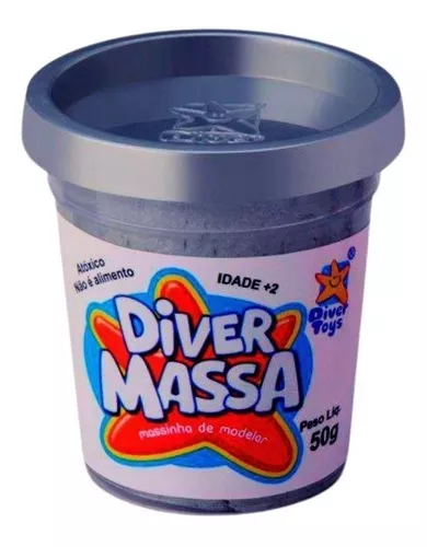 Massinha De Modelar Massas C/Gliter Sortidos