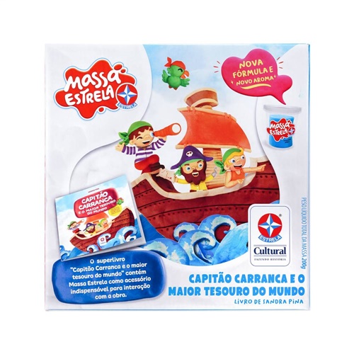 Livro Capitão Carranca e o Maior Tesouro do Mundo Com Massa