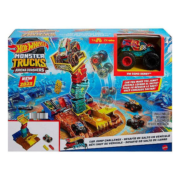 Hot Wheels Pista Arena de Demolição Semi Final