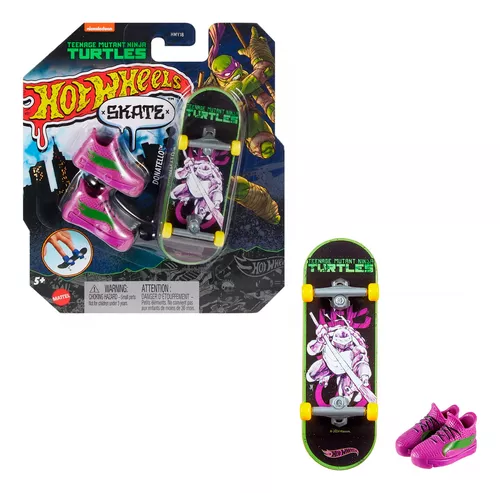 Hot Wheels Skate de Dedo Com Tênis Sortidos