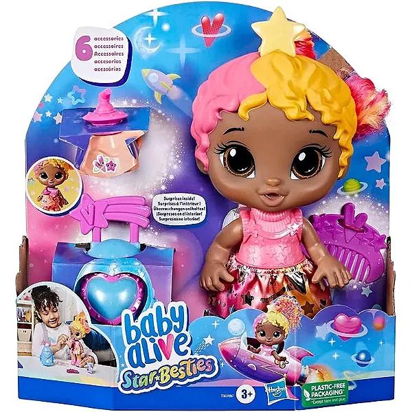 Boneca Baby Alive Star Best Bright Bella