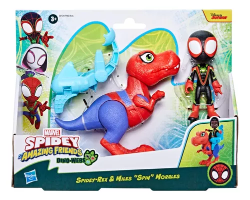 Spidey & Amigos Miles Morales E Spidey Rex