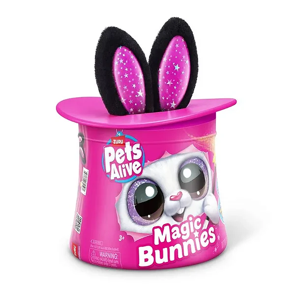 Pelúcia Interativa Pets Alive Magic Bunnies Surprise