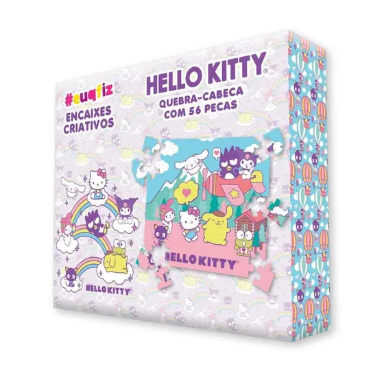 Eu Que Fiz Encaixes Criativos Hello Kitty Amigos