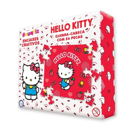 Eu Que Fiz Encaixes Criativos Hello Kitty Maças