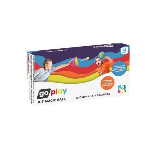 Lançador de Bolinhas Magic Ball Go Play