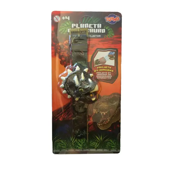 Relogio Projetor Dinossauro Planeta Dinossauro