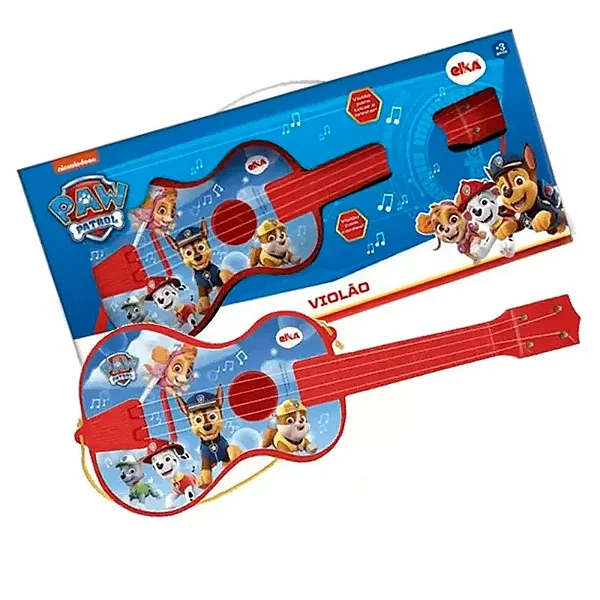 Violão Infantil Patrulha Canina Sortidos
