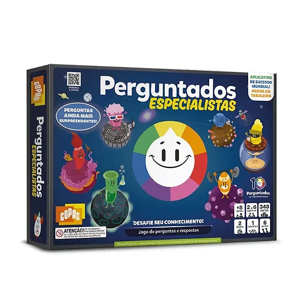 Jogo de Tabuleiro Perguntados Especialistas
