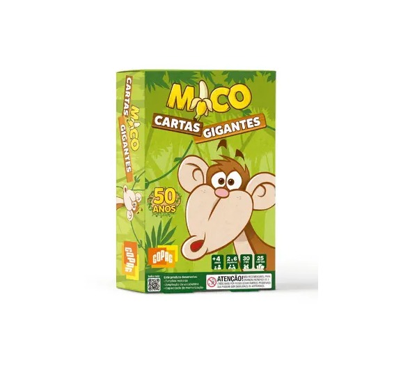 Jogo Mico Cartas Gigantes
