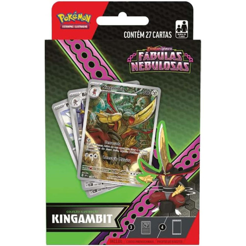 Box Pokémon Coleção Ilustração Kingambit