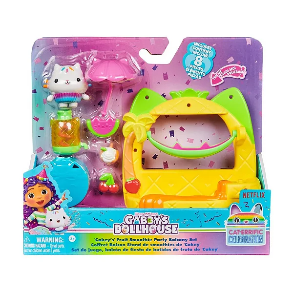 Playset Gabbys Dollhouse Conjunto Varanda Sortidos