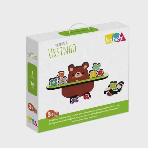 Brinquedo Educativo Equilibre o Ursinho