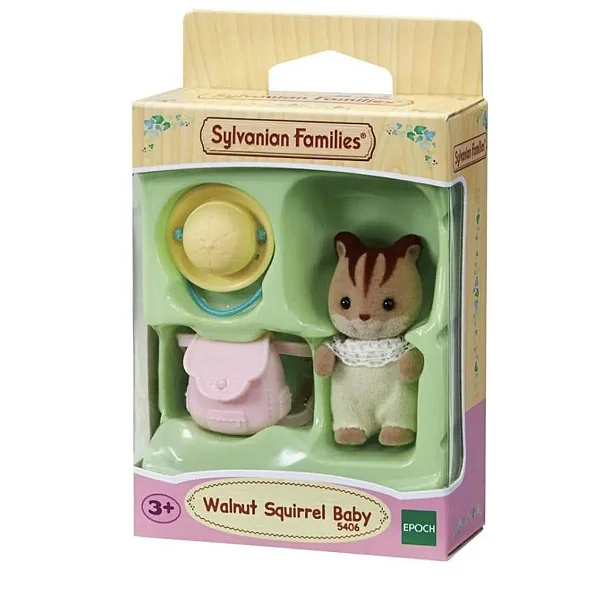 Sylvanian Families Bebê Esquilo Noz