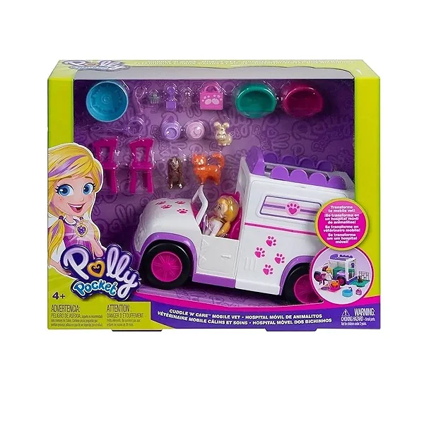 Polly Pocket Hospital Móvel dos Bichinhos