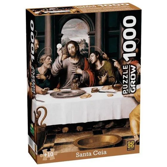 Quebra-Cabeça Santa Ceia 1000 Peças
