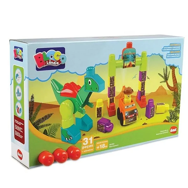 Blocos De Montar Blocossauro