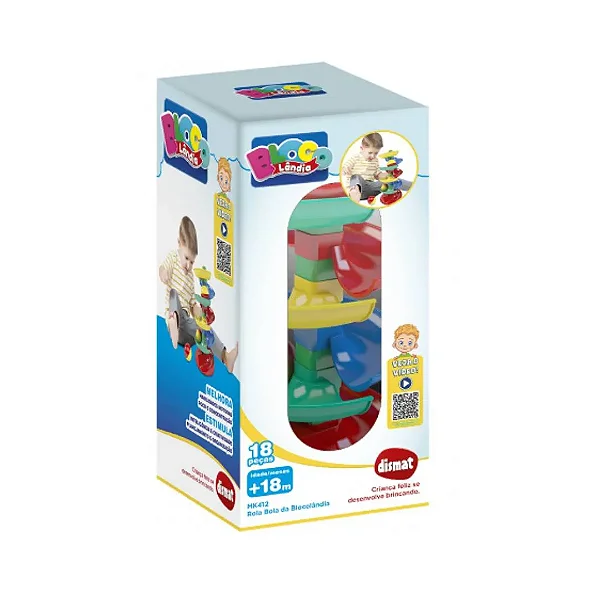 Brinquedo Rola Bola da Blocolândia