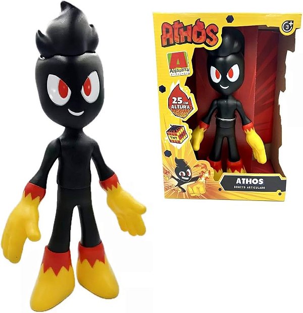 Boneco Vinil Articulado Athos 25CM