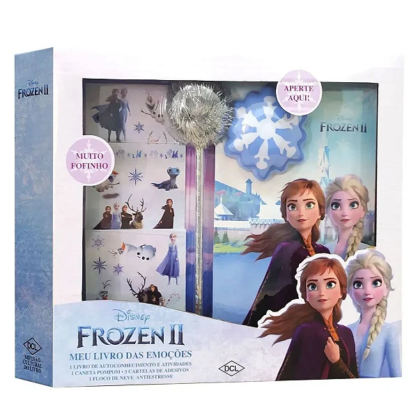 Meu Livro das Emoções Frozen