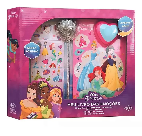 Meu Livro Das Emoções Princesas Disney