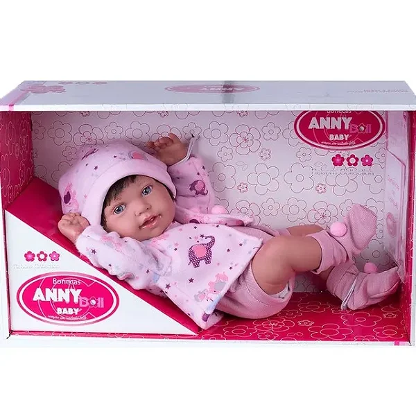 Boneca Reborn Anny Doll Baby