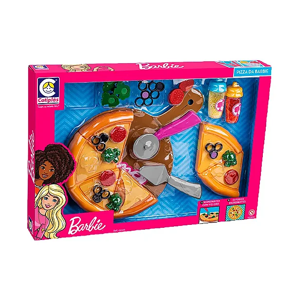 Barbie Você Pizzaiola c/ Ingredientes e Acessórios