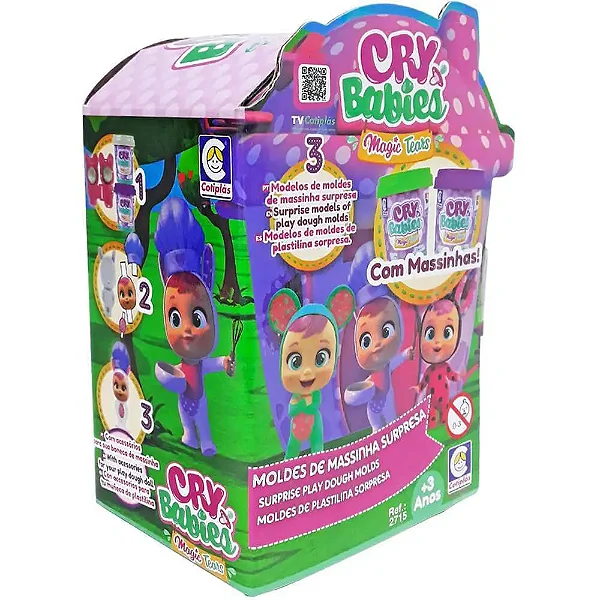 Massinha Display Cry Babies Surpresa