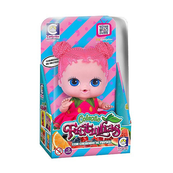 Boneca Coleção Frutinha Goiaba