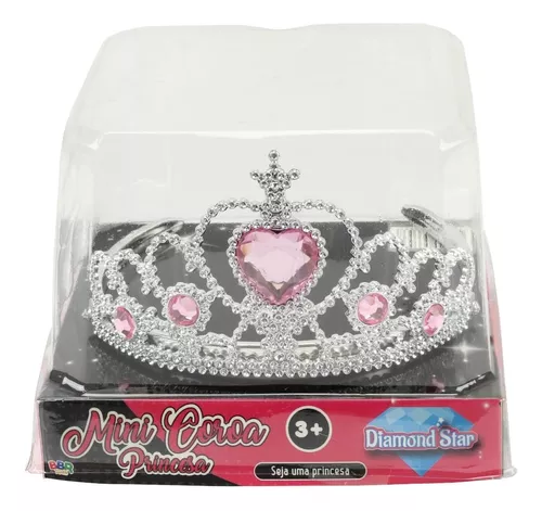 Diamond Star Mini Coroa Princesas Sortidas