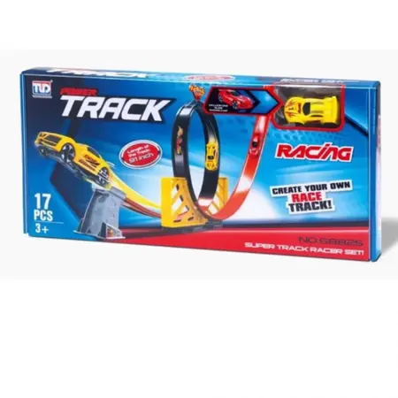 Pista Super Looping Hyper Speed Com Veículo